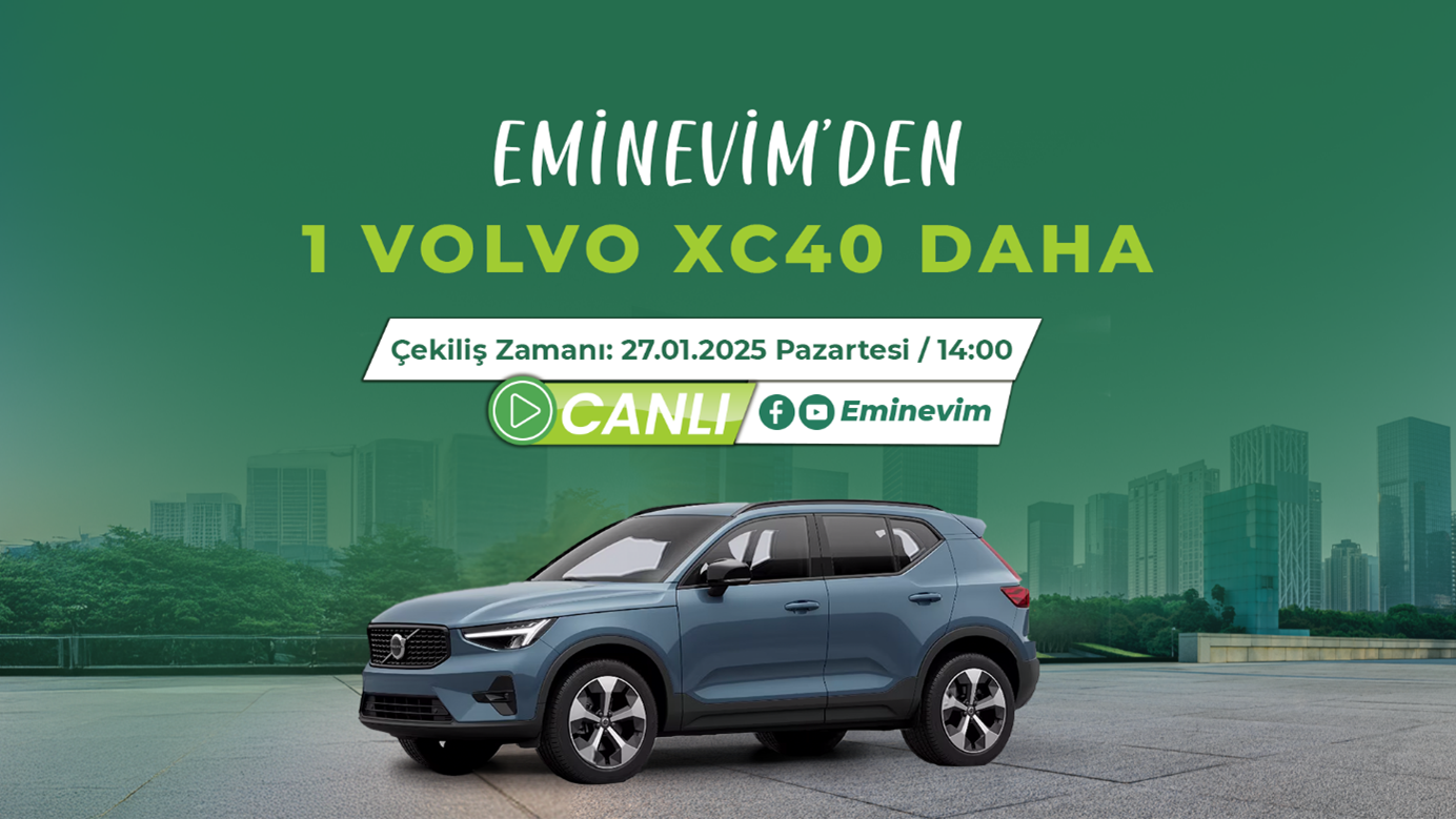 VOLVO XC40 SAHİBİ ÇEKİLİŞLE BELİRLENDİ