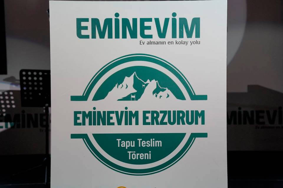 Erzurum Tapu Teslim Töreni