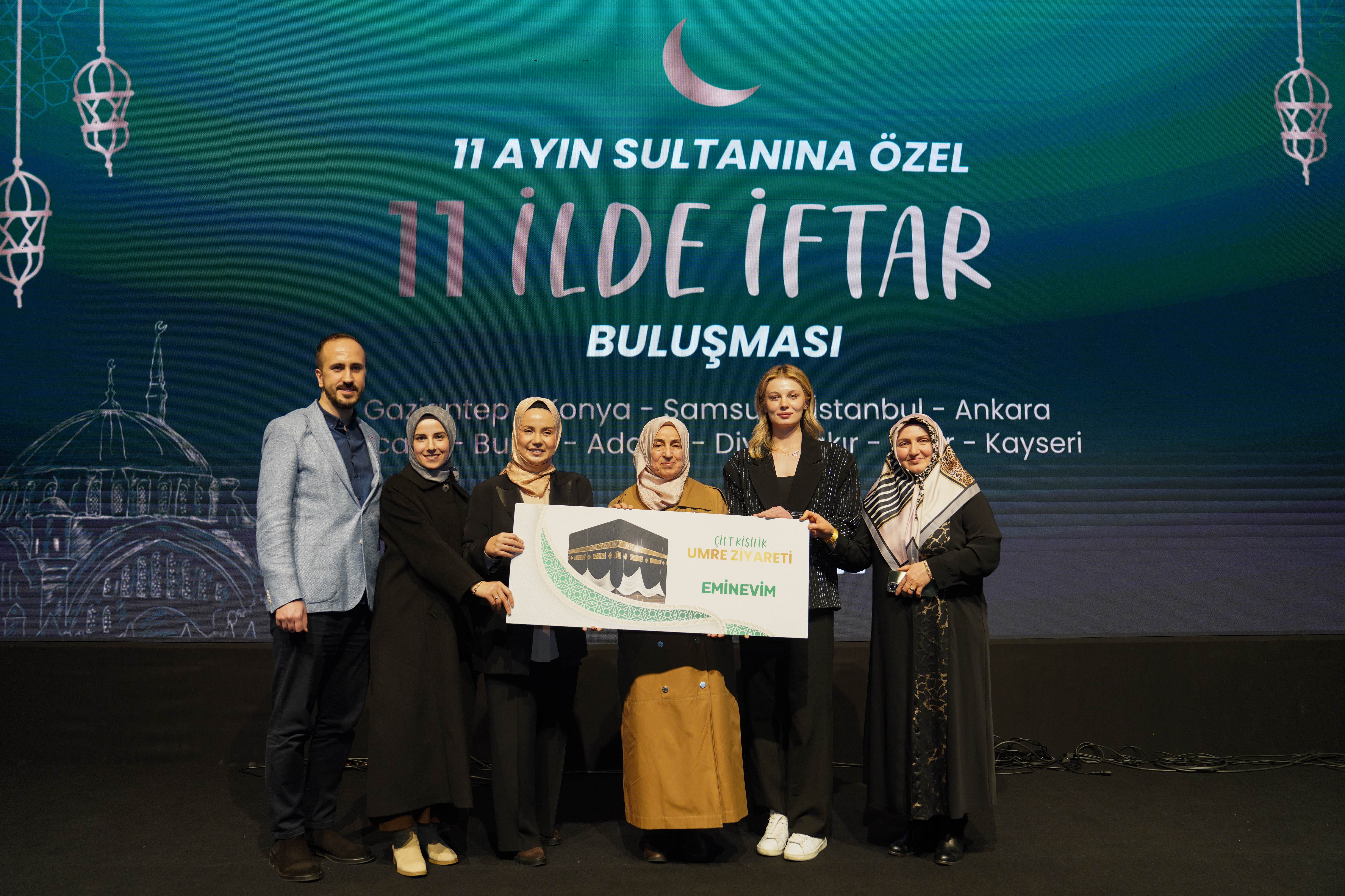 Eminevim ile 11 Ayın Sultanına Özel 11 İlde İftar Buluşmaları