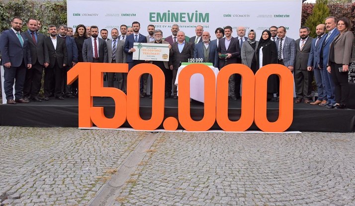 Eminevim 150.000’İnci Teslimatını Coşkulu Bir Törenle Gerçekleştirdi