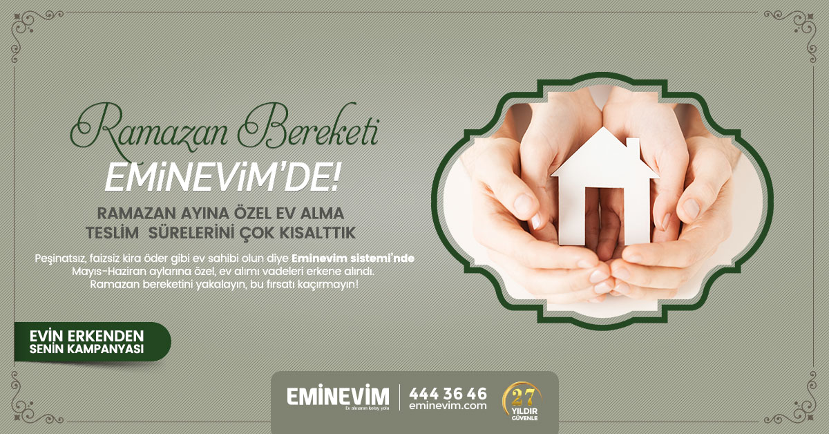 Ramazan Bereketi Eminevim'de!