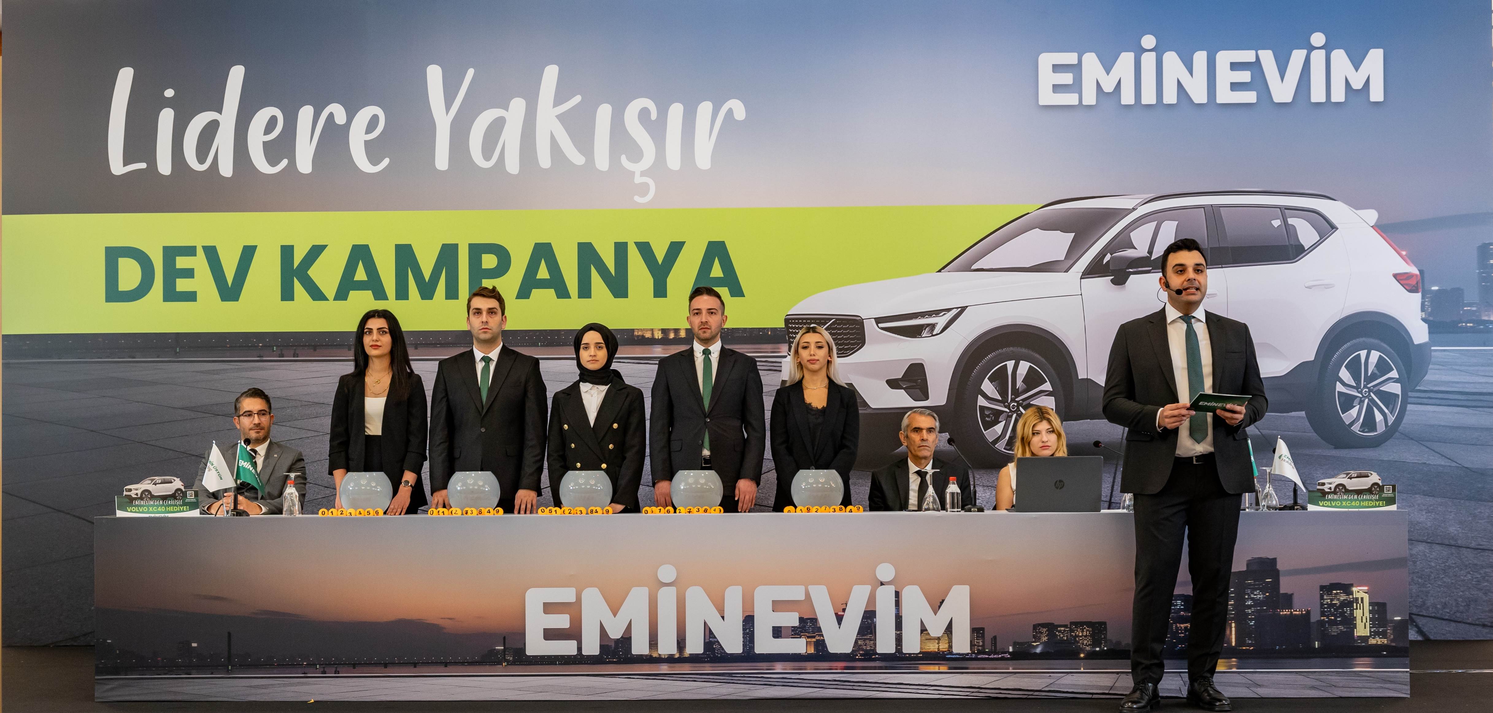 Eminevim’de 1. Volvo XC40 çekilişi heyecanı