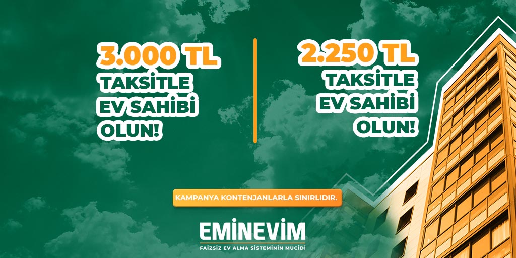 pesinatli sistem ile kucuk taksitler eminevim