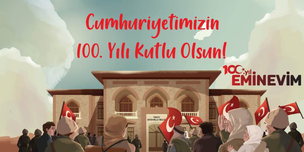 Cumhuriyetimizin 100. Yılı Kutlu Olsun!