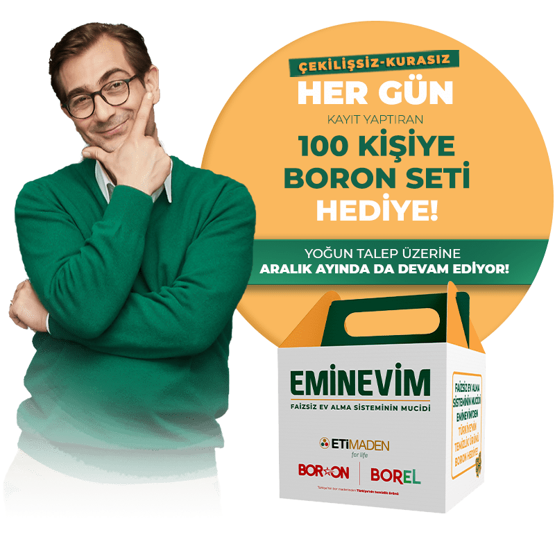 Faizsiz Ev Alma Sisteminin Mucidi Eminevim