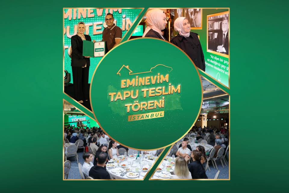 Süheyla Üstün ve   Büşra Üstün'ün Katılımıyla  Tapu Teslim   Töreni Heyecanı