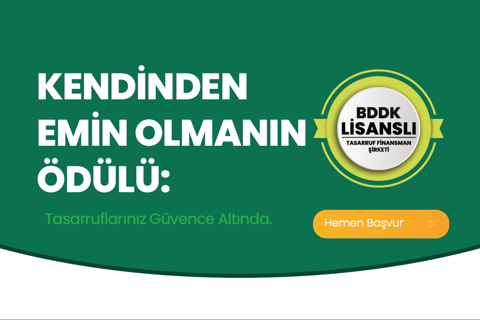 SEKTÖRÜN LİDERİ ŞİMDİ   BDDK LİSANSLI