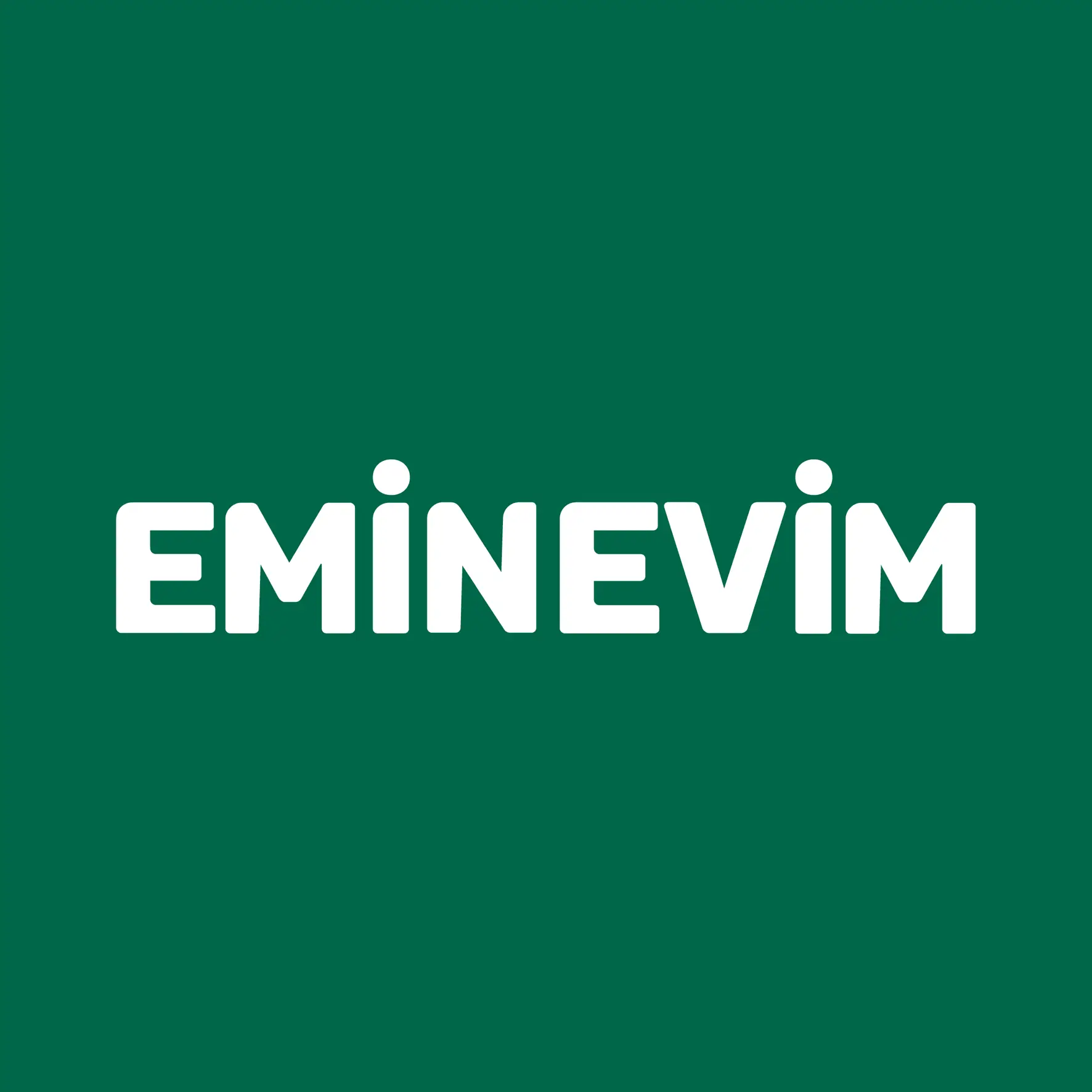 Eminevim beyaz logo